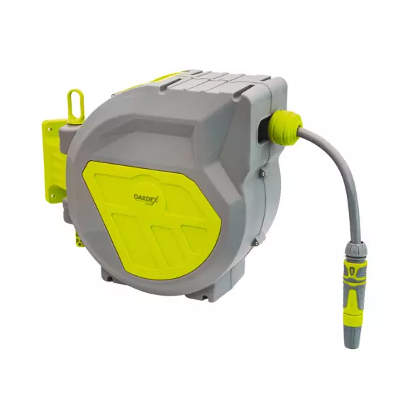 Комплект макара с маркуч за стенен монтаж GARDEX 1/2 - 20м