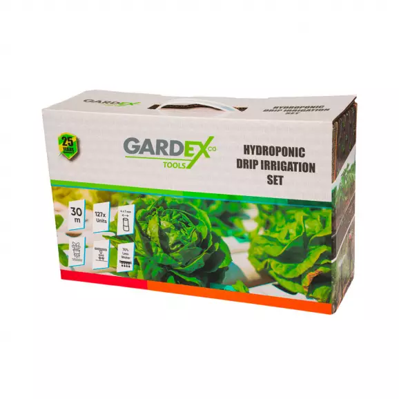 Маркуч за капково напояване GARDEX HARVEST GX 30м Set