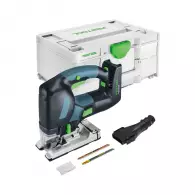 Акумулаторен прободен трион FESTOOL PSBC 500 EB-Basic, 18V, 4.0Ah, Li-Ion, 26мм, безчетков