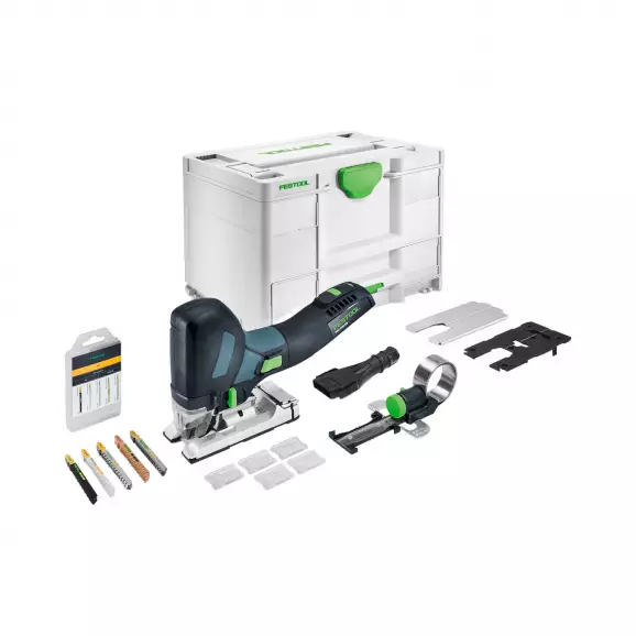 Акумулаторен прободен трион FESTOOL PSC 500 EB-Basic-Set, 18V, Li-Ion, 26мм, безчетков