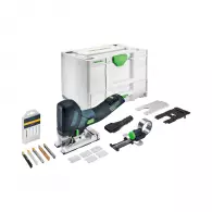 Акумулаторен прободен трион FESTOOL PSC 500 EB-Basic-Set, 18V, Li-Ion, 26мм, безчетков