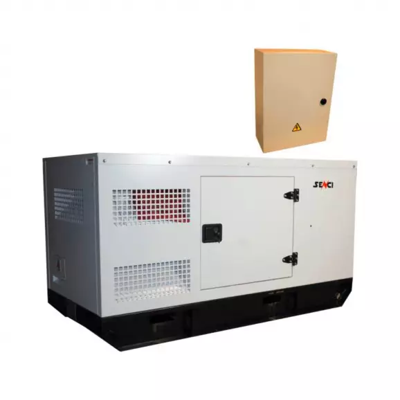 Генератор SENCI SCDE 34i, 34kWA, 400, дизелов, трифазен, ATS, AVR + табло