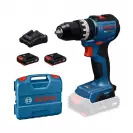 Акумулаторен ударен винтоверт BOSCH PRO GSB18V-52, 18V, 2.0Ah, Li-Ion, 52Nm - small