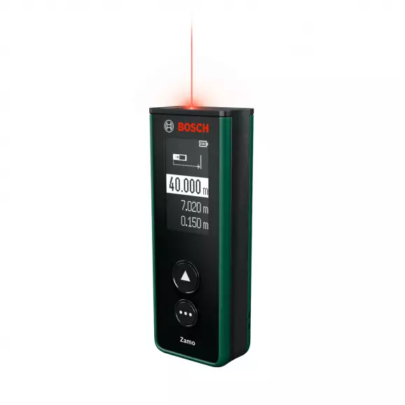 Лазерна ролетка BOSCH Zamo, 0.15-40м, ± 2.0мм