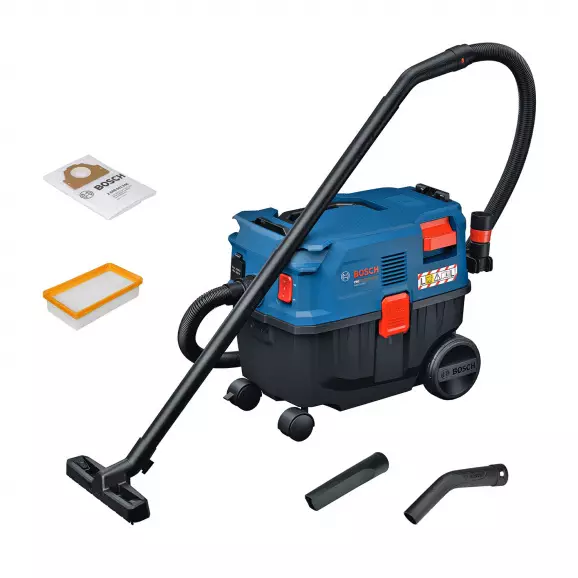 Прахосмукачка BOSCH PRO GAS12-25LS, 1200W, 3900л/мин, 25л