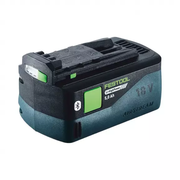 Батерия акумулаторна FESTOOL BP 18 Li 5.0 HP-ASI, 18V, 5.0Ah, Li-Ion, Bluetooth