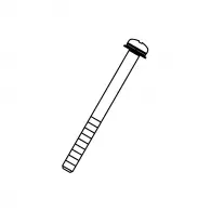 Винт с цилиндрична глава MAKITA M5x55 WR, 5017RKB, 5603R, 5703R, 5705R, 9629S, 9639S, DLS600, HR2000, LS002G ...