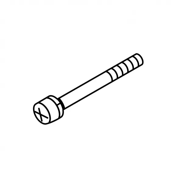 Винт с цилиндрична глава MAKITA M5x65 WM, 1100, 1911B, 2400B, 2708, 3600B, 3600BR, 3600NBR, 410, 4101RH ...