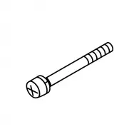 Винт с цилиндрична глава MAKITA M5x65 WM, 1100, 1911B, 2400B, 2708, 3600B, 3600BR, 3600NBR, 410, 4101RH ...