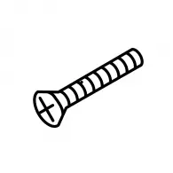 Винт със скрита глава MAKITA M6x35, 3600B, 3600BR, 3600NBR, DLS714, DLS714N, LS0714, LS0714FL, LS0714L ...