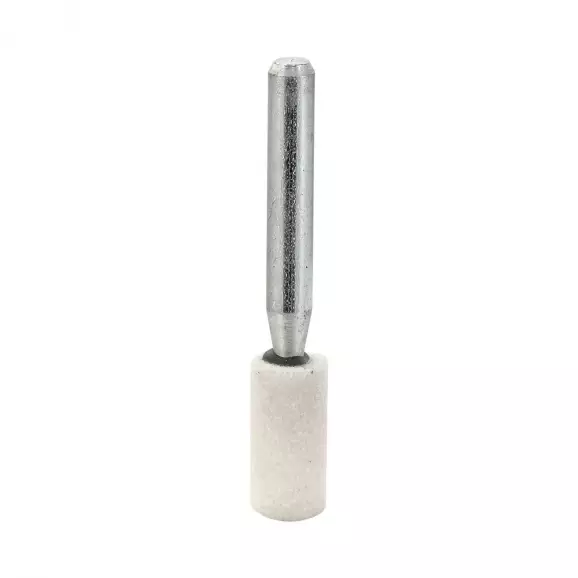 Абразивен шлайфгрифер SWATYCOMET OB 10х20х6мм 22А, форма OB-цилиндър, цвят бял