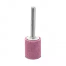 Абразивен шлайфгрифер SWATYCOMET OB 20х25х6мм 40А, форма OB-цилиндър, цвят розов - small