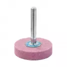 Абразивен шлайфгрифер SWATYCOMET OА 40х10х6мм 40А, форма OА-плосък цилиндър, цвят розов - small