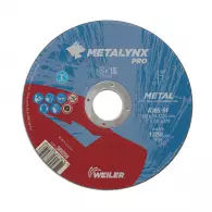 Диск карбофлексов WEILER METALYNX PRO 125x3.0x22.23мм, за рязане на метал