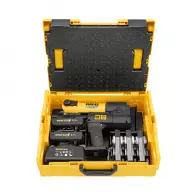 Акумулаторна радиална преса REMS Akku-Press 22V ACC Set V 15+18+22, 21.6V, 2.5Ah, Li-Ion, ф10-108мм