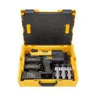 Акумулаторна радиална преса REMS Akku-Press 22V ACC Set V 15+22+28, 21.6V, 2.5Ah, Li-Ion, ф10-108мм