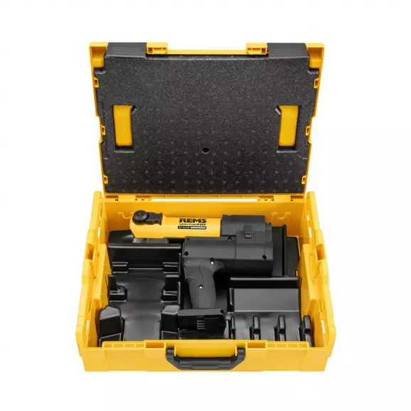 Акумулаторна радиална преса REMS Akku-Press E 22V ACC Basic-Pack\P L-Boxx, 21.6V, Li-Ion, ф10-108мм