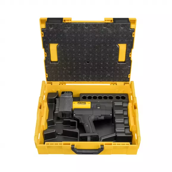 Акумулаторна радиална преса REMS Ax-Press 30 22V Basic-Pack \ P L-Boxx, 21.6V, Li-Ion, ф12-32мм