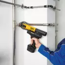 Акумулаторна радиална преса REMS Mini-Press ACC SET M 15+18+22, 14.4V, 2.5Ah, Li-Ion, ф10-40мм - small, 282949