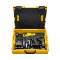 Акумулаторна радиална преса REMS Mini-Press ACC Set V 15+18+22 L-Boxx, 21.6V, 2.5Ah, Li-Ion, ф10-40мм