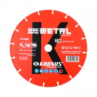 Диск диамантен KRONUS 230х1.5х22.23мм, за метал, сухо рязане