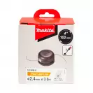 Глава за косене MAKITA ф2.4мм, за DUR369, за косене на трева и тънки плевели - small, 287225