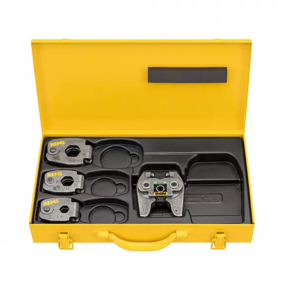 Глави за пресовъчни клещи REMS V 15+22+28 Mini Z8, пресоващ контур V