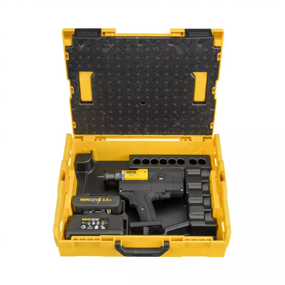 Акумулаторен разширител за тръби REMS Ex-Press Cu 22V ACC, 21.6V, 2.5Ah, Li-Ion, ф8-42мм