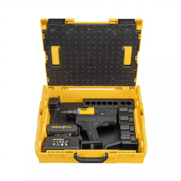 Акумулаторен разширител за тръби REMS Ex-Press P 22V ACC, 21.6V, 2.5Ah, Li-Ion, ф8-42мм