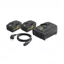 Комплект батерия и зарядно устройство REMS Power Pack 5.0Ah + SFC 290 W, 22V, 5.0Ah, Li-Ion - small