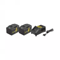 Комплект батерия и зарядно устройство REMS Power Pack 9.0Ah + FC 120 W, 22V, 9.0Ah, Li-Ion