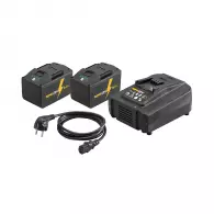 Комплект батерия и зарядно устройство REMS Power Pack 9.0Ah + SFC 290 W, 22V, 9.0Ah, Li-Ion