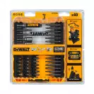 Комплект накрайници DEWALT DT70705-QZ 40части, PH, PZ, SB, T, с магнитен държач - small, 282814