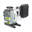 Линеен лазерен нивелир LASERLINER PowerPlane-Laser 3G Pro Multi-18V, 3 лазерни линии, точност 2mm/10m, автоматично - small, 301432