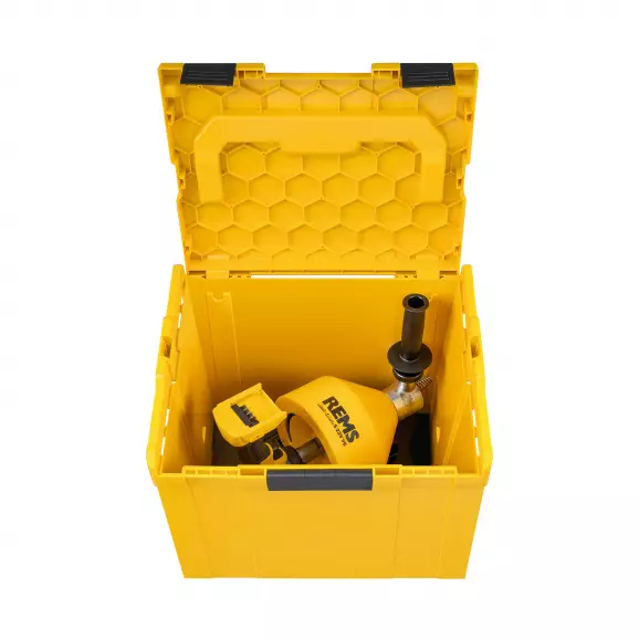 Машина за почистване на тръби и канали REMS Mini-Cobra S 22V VE L-Boxx, 22V, -Ah, 560об/мин, 20-50мм