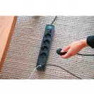 Разклонител BRENNENSTUHL 4гнезда/1.5м с ключ и USB A и 2 x USB C, с кабел 1.5м х 1.5мм2, черен - small, 290515