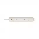 Разклонител BRENNENSTUHL Comfort-Line 4гнезда/2.0м с ключ, с кабел 2.0м х 1.5мм2, бял - small, 301678