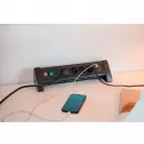 Разклонител BRENNENSTUHL Premium-Line 4гнезда/3.0м с ключ и USB A и USB C, с кабел 1.8м, черен - small, 290528