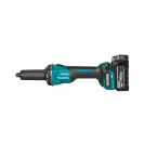 Шлайф прав акумулаторен MAKITA GD001GM201, 40V, 4.0Ah, Li-Ion, ф6мм - small, 283145