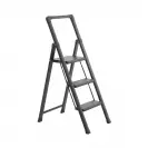 Стоманена стълба DRABEST SLIM STEP 3 стъпала, -мм(на стълбата), едностранна, за домашна употреба, 150кг - small, 303308