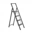 Стоманена стълба DRABEST SLIM STEP 4 стъпала, -мм(на стълбата), едностранна, за домашна употреба, 150кг - small, 303296