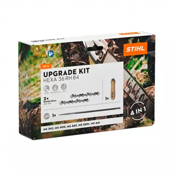 Вериги и пила за заточване STIHL Kit 5, HEXA 36RH84