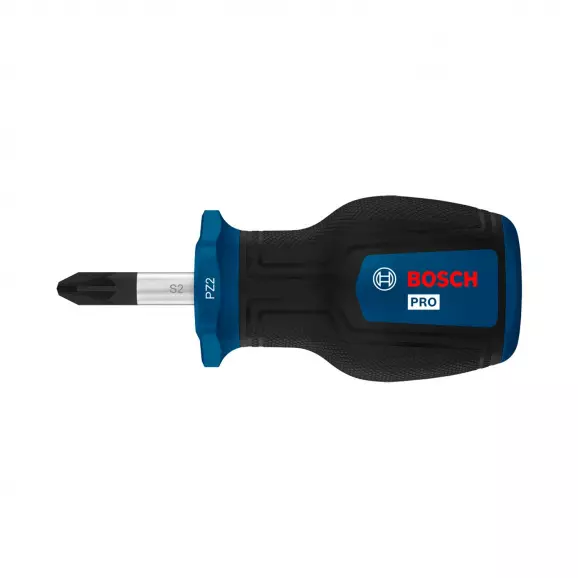 Отверткa кръстата BOSCH PZ2 86x25мм, стомана S2, двукомпонентна дръжка