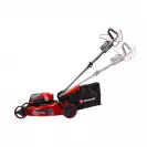 Акумулаторна косачка EINHELL GC-CM 36/51 S Li BL, 18+18V, 5.2Ah, Li-Ion, 510мм, безчетков мотор - small, 305329