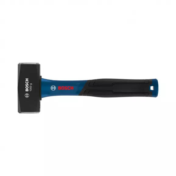 Чук каменарски BOSCH 1.0кг, с метална гумирана дръжка