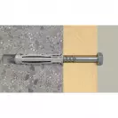 Дюбел универсален FISCHER SX Plus 12x60мм, с периферия, 25бр. в кутия - small, 303072