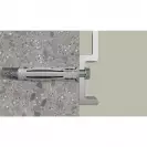 Дюбел универсален FISCHER SX Plus 12x60мм, с периферия, 25бр. в кутия - small, 303073