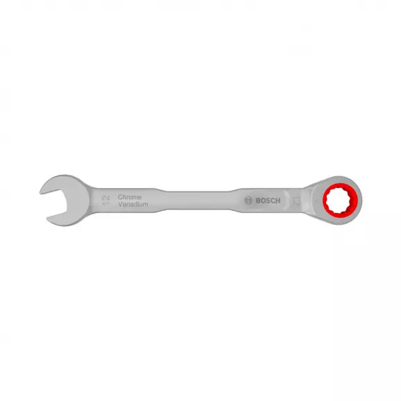 Ключ звездогаечен с тресчотка BOSCH 12мм, CrV, 72 зъба