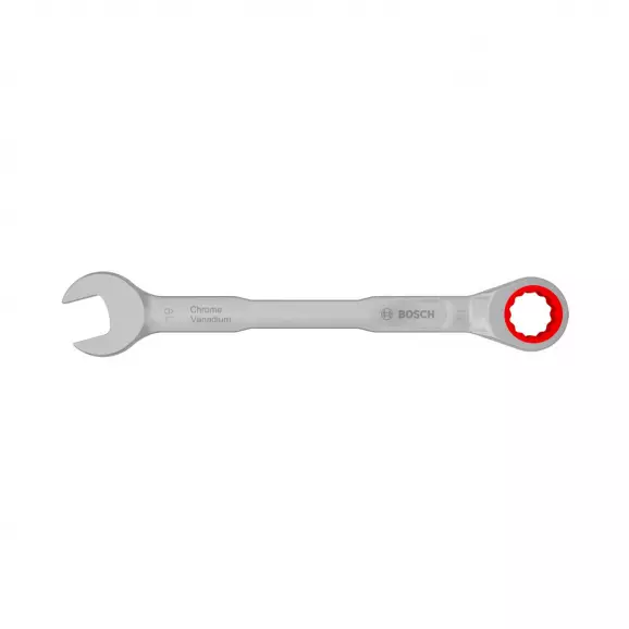 Ключ звездогаечен с тресчотка BOSCH 19мм, CrV, 72 зъба