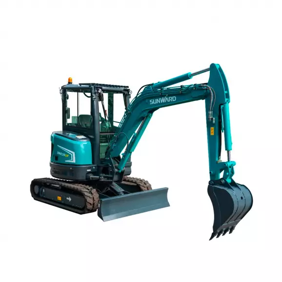 Мини багер SUNWARD SWE35UF, 18.2kW, , Kubota, 3 цилиндров, 2.5/4.5км/ч